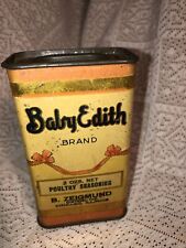 Vintage Baby Edith Spice Tin Poultry Seasoning  picture