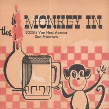 1950s The Monkey In Restaurant Falvey Van Ness Avenue San Francisco Bay Area CA picture