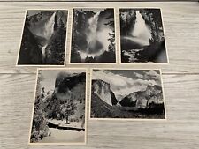 Ansel Adams Photography Postcard Lot of 5 Yosemite California Black & White picture