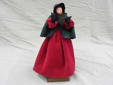Simpich girl caroler 2004 - Vintage Handcrafted Character Doll in Mint Cond picture