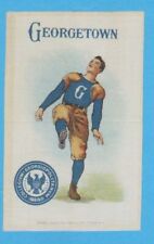 c1910s S22 Murad Cigarettes tobacco silk GEORGETOWN UNIVERSITY Football Player picture