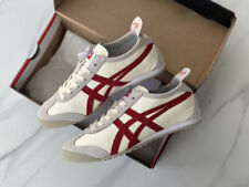 Classic Onitsuka Tiger MEXICO 66 Beige/Red  Men's Women's Shoes Size 4-10 Unisex picture