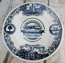 Vtg Warren County Front Royal VA Sesquicentennial 1836-1986 Collector's Plate picture