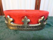 Unique Vintage Chivas Brothers Chivas Regal Lochan Ora Crown Shaped Display picture