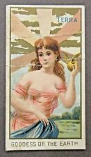 TERRA 1889 N188 Kimball Goddesses of Greeks & Romans Tobacco Card picture