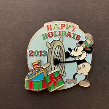 Cast Member Happy Holidays 2013 Steamboat Willie Artist Proof Disney Pin 99181 picture