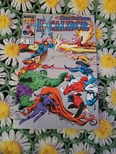 Excalibur The Cross-Time Caper * Vol. 1, No. 14, Nov. 1989 * Marvel *  picture