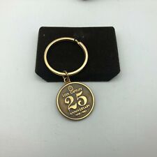 1958-1983 Vtg 20th Century FOB Keychain 25th Anniversary w/Case V3  picture
