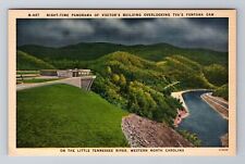 NC-North Carolina, Aerial Of Visitor's Building, Antique, Vintage Postcard picture