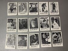 Lot of (15) Vintage 1961 SPOOK STORIES Trading Cards Leaf Universal Pictures picture