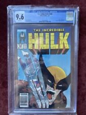Incredible Hulk #340 CGC 9.6 Newsstand White Pages McFarland Marvel 1988 picture