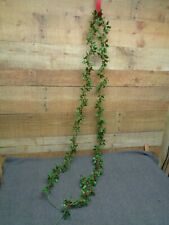 Vintage Plastic Christmas Garland - Holly & Berries - 8ft Long picture