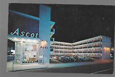 The Ascot Luxury Motel Ocean End of Iowa Ave Atlantic City NJ postcard  picture