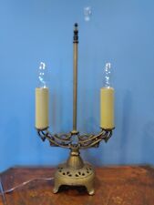 Antique Art Deco Candelabra Lamp, Rewired picture