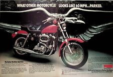 1977 Harley-Davidson Sportster - 2-Page Vintage Motorcycle Ad picture