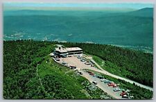 Aerial View Sky Line Inn Mount Equinox Summit Manchester Vermont VTG Postcard picture