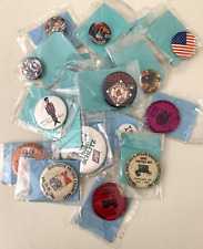 Lot of  23 VINTAGE Pinback Buttons, Antique Engine Meets, Red Sox  & Others picture