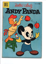 WALTER LANTZ ANDY PANDA NO.34 VG+ 1956  * SILVER AGE/SHARP  *  DELL COMICS picture
