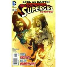 Supergirl (2011 series) #15 in Near Mint + condition. DC comics [h: picture