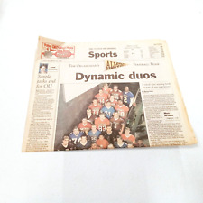 The Sunday Oklahoman Dec. 19 1999 Sports All State High School Football Team picture