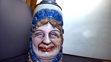 THIS IS THE INFAMOUS ' UGLY WOMAN ' LIDDED BEER STEIN SO UGLY SHE'S BEAUTIFUL picture