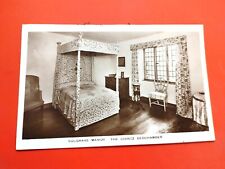 Sulgrave manor the chintz bedchamber postcard P008A picture