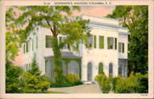 Postcard: 00 C-118 GOVERNOR'S MANSION, COLUMBIA, S. C. 4-1- E-6104 picture