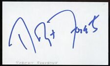 Robert Forster d2019 signed autograph 3x5 Cut American Actor in in Medium Cool picture