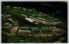 c1960s Denison University Granville Ohio Aerial View Vintage Postcard picture