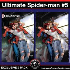 [2 PACK] ULTIMATE SPIDER-MAN #5 UNKNOWN COMICS STEPHEN SEGOVIA EXCLUSIVE VAR (05 picture