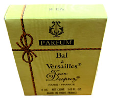 PARFUM BAL A VERSAILLES Jean Desprez 4 ml 1/8 FL oz -  Paris France picture