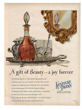 Kentucky Tavern Decanter Print Ad Bourbon Advertising Louisville KY 1952 picture
