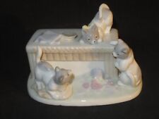 Vintage George-GOOD Cats On Table Figurine picture