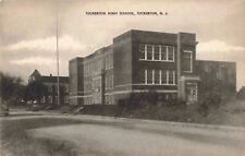 High School Building Tuckerton New Jersey NJ c1940 Postcard picture