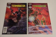 The Terminator: All My Futures Past #1 #2 VF/NM Now Comics 1990 Complete Series picture