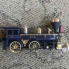 Vintage SS 7501 Locomotive Train Engine Superior Western Railway Diecast Dk Blue picture