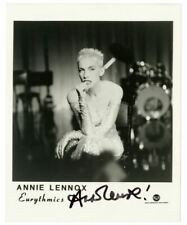 ANNIE LENNOX EURYTHMICS SIGNED AUTOGRAPHED 8X10 RCA PROMOTIONAL PHOTO PSA COA picture