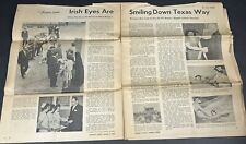 Texas Irish Nurses Santa Rosa Catholic Hospital TX Vintage 1960's Newspaper Mag picture