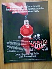1980 Jovan Diamond Nail Polish Ad      with Diamond Dust picture