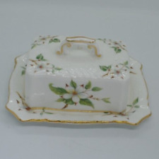 Hammersley & Co Dogwood Blossom Butter or Cheese Dish with Lid picture