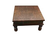 Indian Pooja Table,Chowki Table for Pooja,Stacking Tables Altar Meditation Table picture