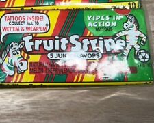 Discontinued Fruit Stripe Gum 1 Pack 17 Pieces Collectible Non-Consumable picture