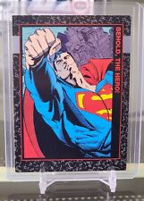 1992 SkyBox DC Comics Doomsday The Death of Superman #1 Behold, The Hero Card picture