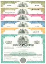 Collection of 6 Different Colors - Union Pacific Corporation - 1960's-70's dated picture
