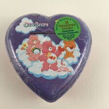 Care Bears Valentine Card Mailbox Tin Keepsake All-In-One Valentines Sealed 2003 picture