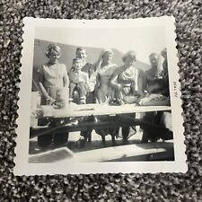 Girl Scouts Vintage 1950s Black And White Real Photo 3.5” picture