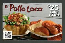 EL POLLO LOCO Dinner with Salad 2018 Gift Card ( $0 - NO VALUE )  picture