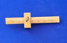 VTG Stanley No. 72 Double Beam Wood Mortise Marking Gauge Crafting Scribe picture