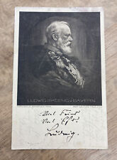 Ak Portrait Ludwig Iii. King From Bavaria To 1915 Damaged As Is picture