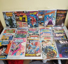 Lot of 26 Assorted DC Comic Bks Justice League Flash Batman Kamandi See Descrip picture